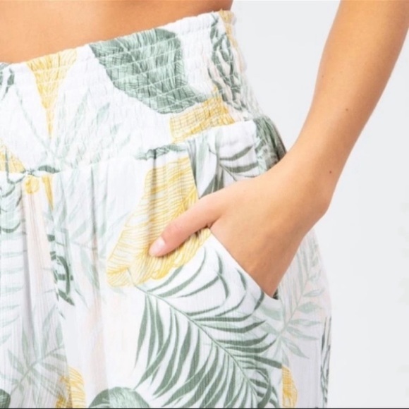 🔆RIP CURL🔆COATAL PLALM BEACH PANTS - Picture 7 of 12